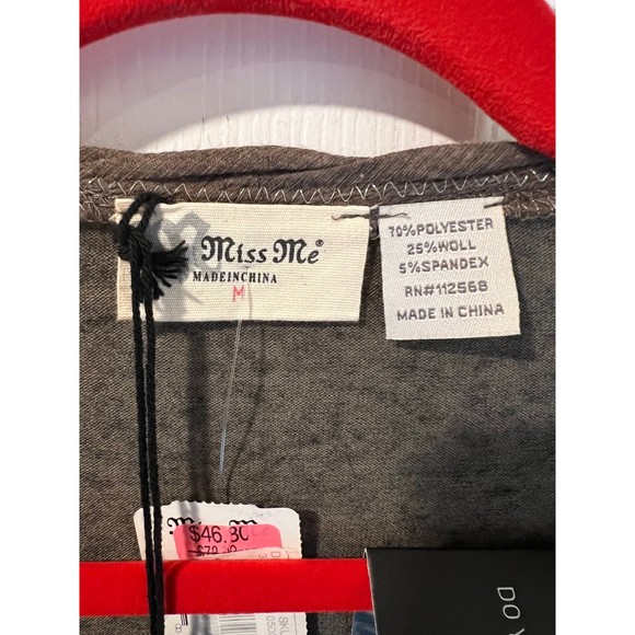 Miss Me Cardigan with sequin NWT - Picture 3 of 5